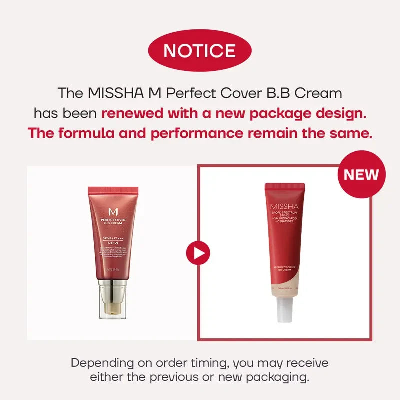 Missha Perfect Cover BB Cream