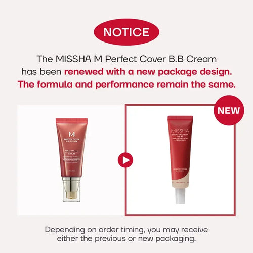Missha Perfect Cover BB Cream